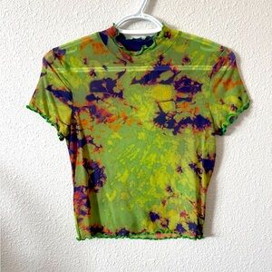 A LAB Sheer funky t-shirt M